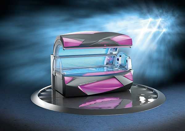 Sonnenstudio Jump - Solarium Leżak - Ergoline Prestige 1400