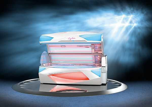 Sonnenstudio Jump - Solarium Leżak - Ergoline Prestige 1600